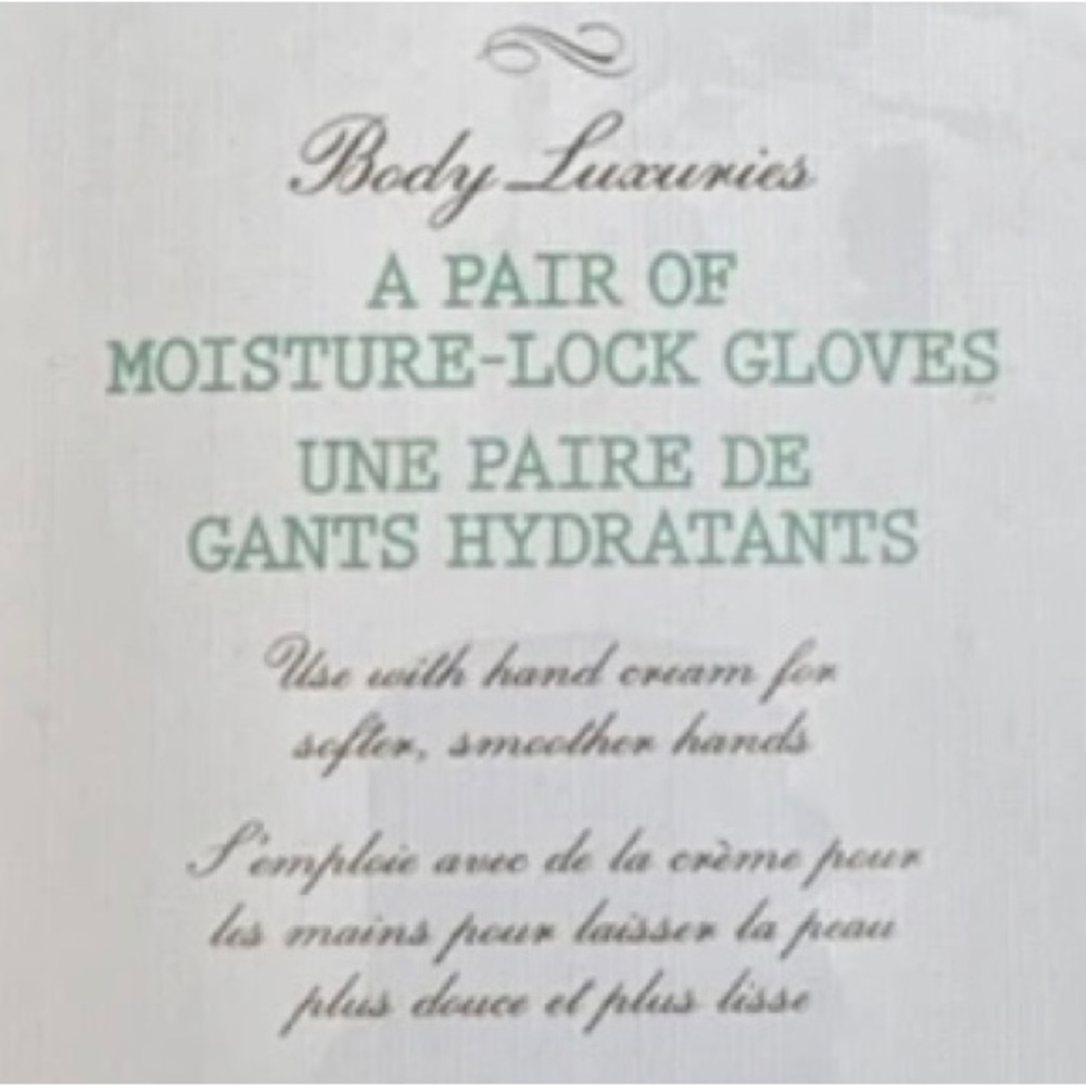 Cotton Moisture lock gloves by Body Luxuries - lot of two pair - NWT - Picture 2 of 2